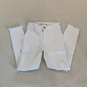 Size 00 Short - American Eagle Ripped Skinny Jeans